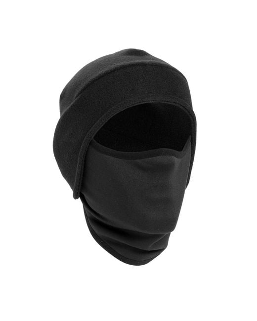 Muk Luks Black Spandex/fleece Hat