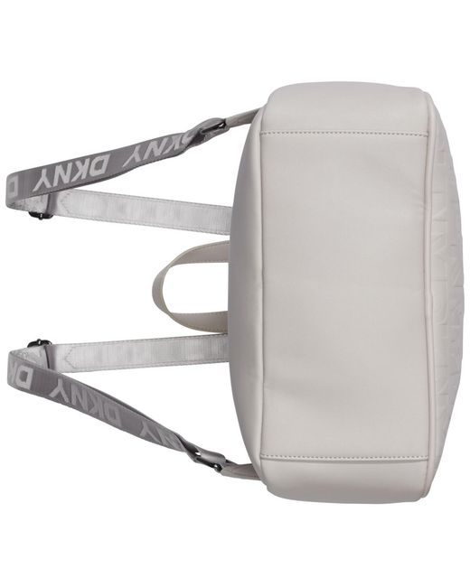 DKNY Gray Clean Cut 14" Backpack
