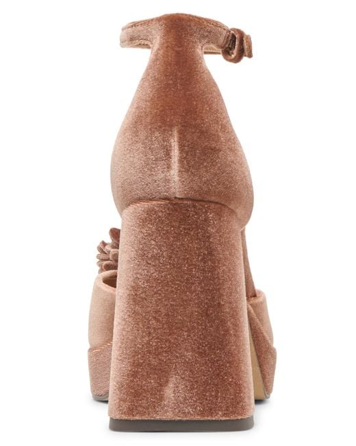 Dolce Vita Brown Perel Platform Sandal