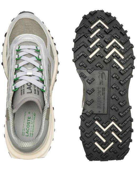 Lacoste White Elite Active Lace-up Sneakers for men