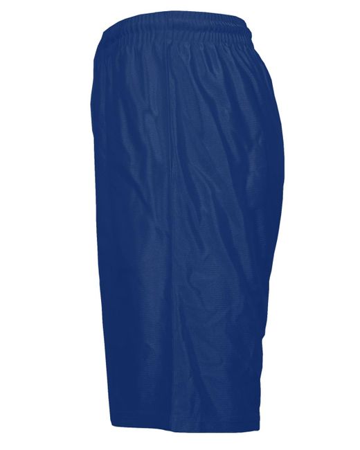 Galaxy By Harvic Blue Moisture-wicking Performance Dazzle Shorts for men