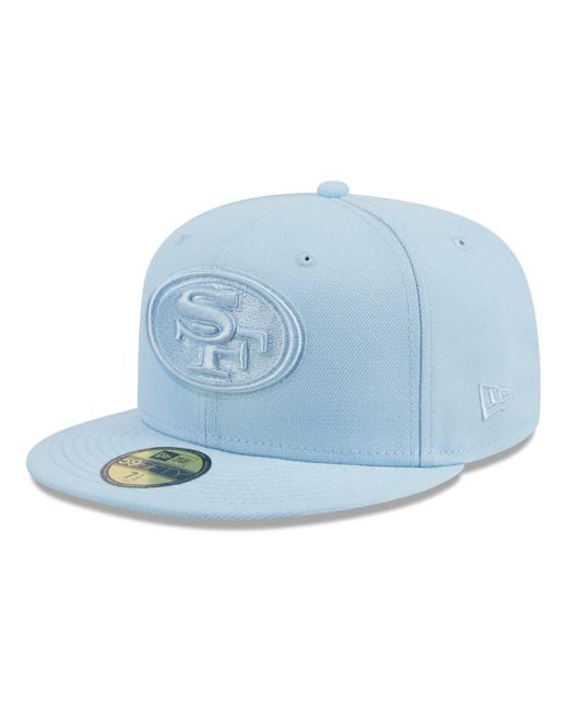 KTZ Blue San Francisco 49ers Color Pack 59fifty Fitted Hat for men