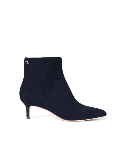 Ralph Lauren Blue Mckay Booties