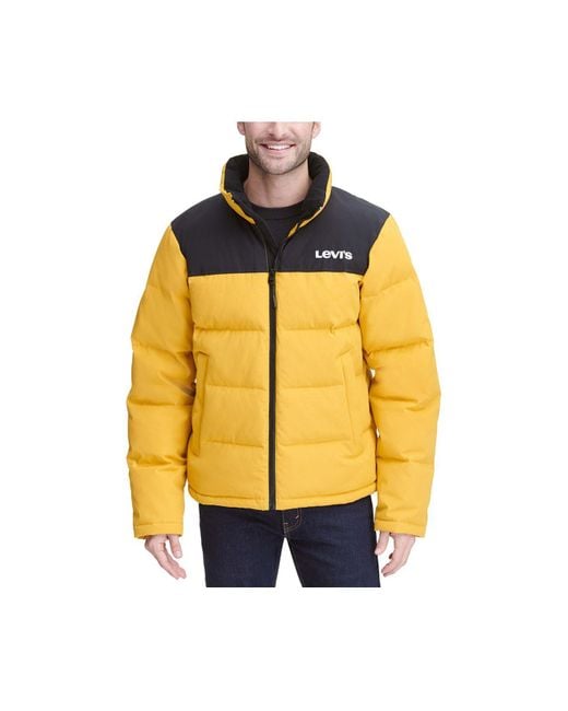 yellow levi jacket