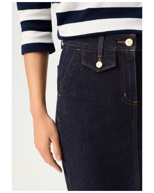 Olsen Blue Skirt