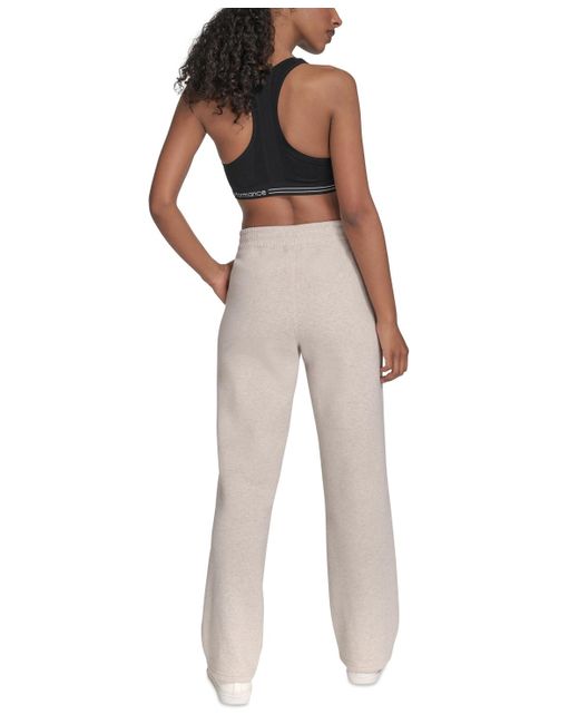 Calvin Klein Natural Performance High-waist Straight-leg Sweatpants