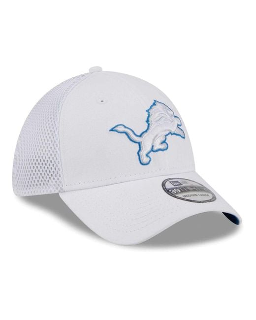 White detroit sales lions hat