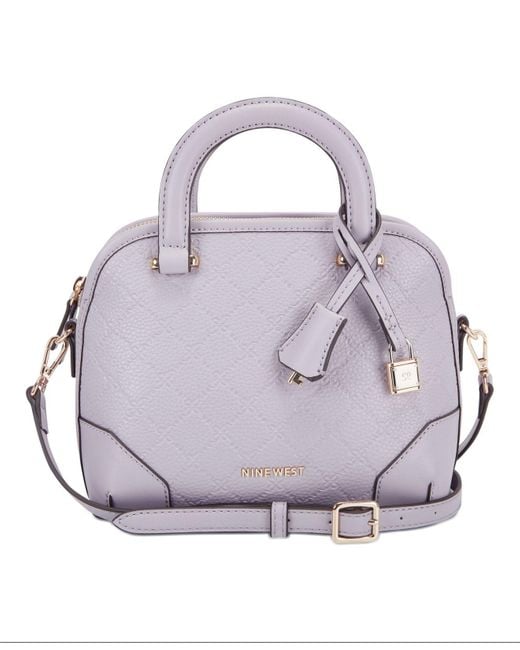 Nine West Cotton Brooklyn Mini Dome Crossbody Lyst