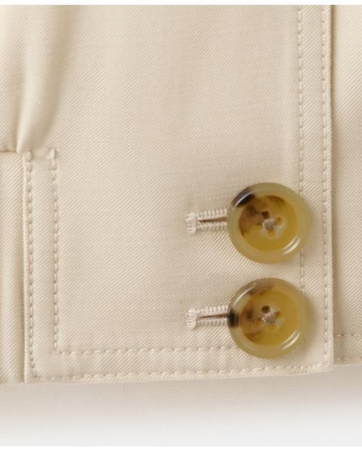 Mango Natural Pockets Oversized Jacket