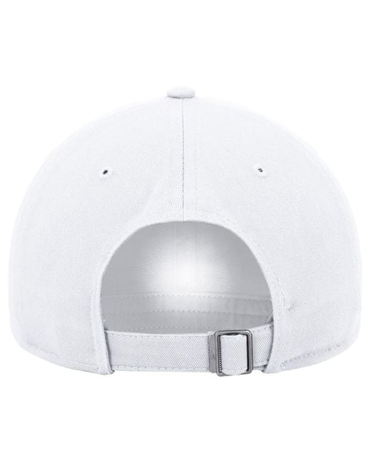 Nike White Oregon State Beavers 2025 On-field Club Adjustable Hat for men