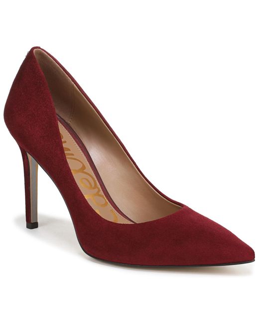 Sam Edelman Red Hazel Pumps