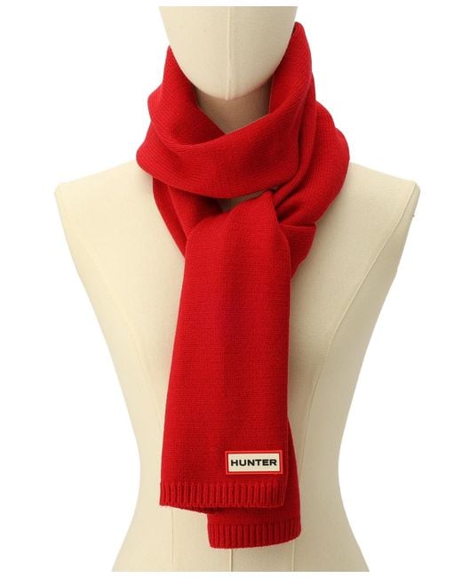 Hunter Red Play Essential Scarf