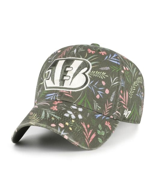 '47 Green Cincinnati Bengals Verbena Clean Up Adjustable Hat