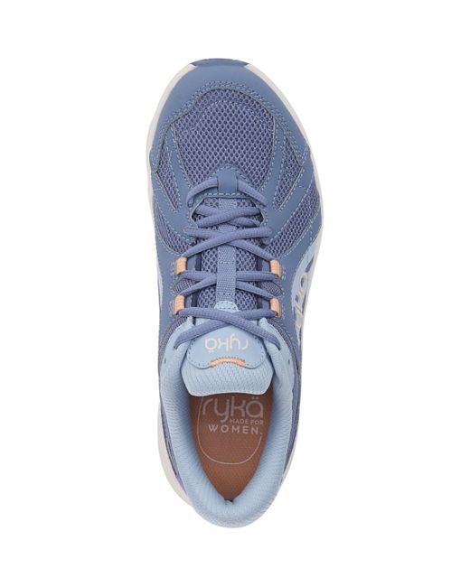 Sneaker Da Donna Ryka Era, Colore Blu Brillante, Taglia 38 EU, Progettate Specificamente Per Il Piede Femminile