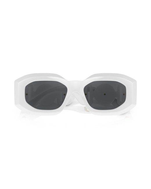 Versace Metallic Geometric Sunglasses for men