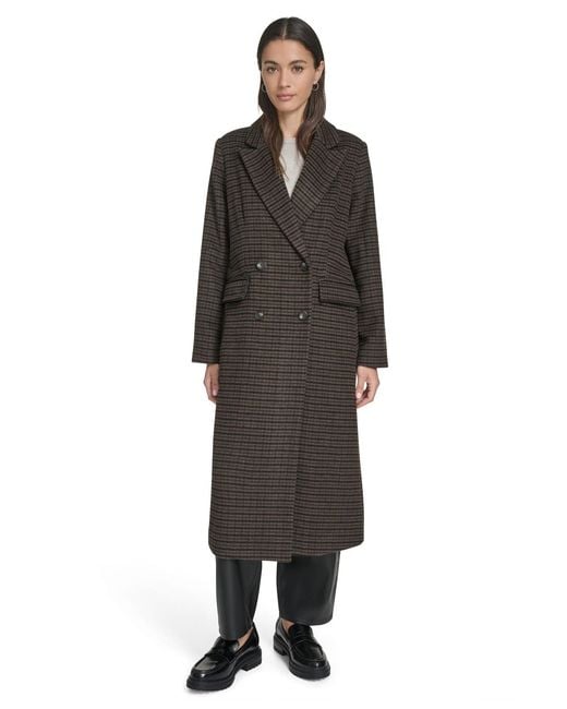 Levi's Black Regular Double Breasted Blazer Coat