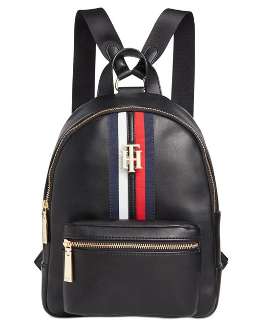 Tommy Hilfiger Jaden Backpack in Black Lyst