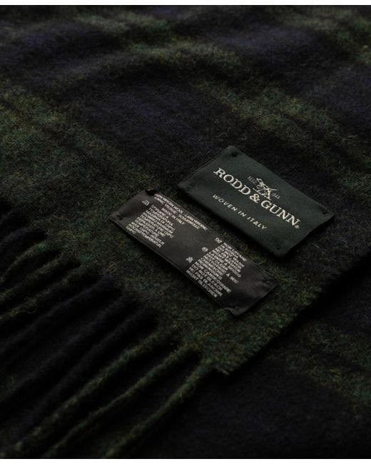 Rodd & Gunn Black Jefferson St Scarf for men
