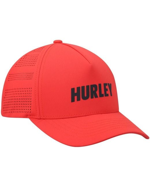 Hurley Red Canyon Adjustable Hat for men