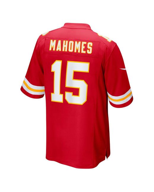 Nike Red Patrick Mahomes Kansas City Chiefs Game Jersey for men