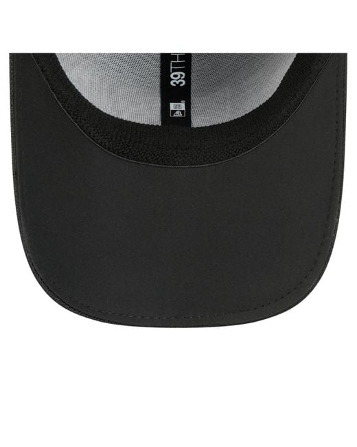 KTZ Black Las Vegas Raiders Visor Hit 39thirty Flex Hat for men