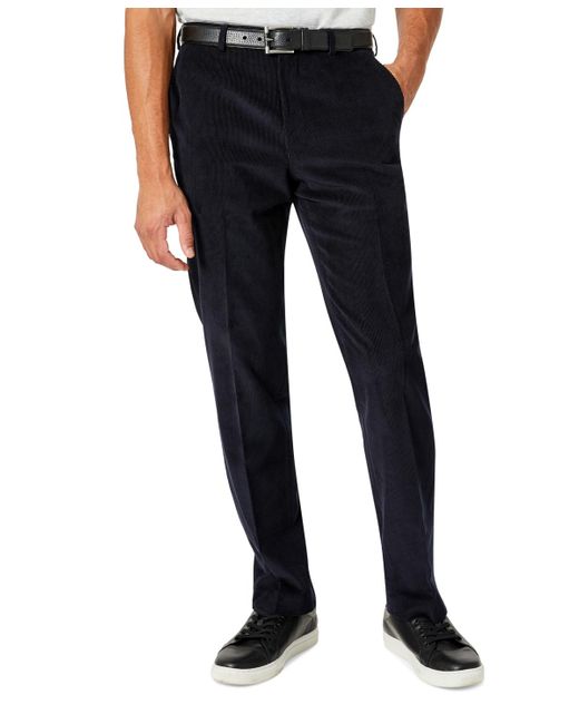 Michael Kors Black Modern-fit Corduroy Pants for men