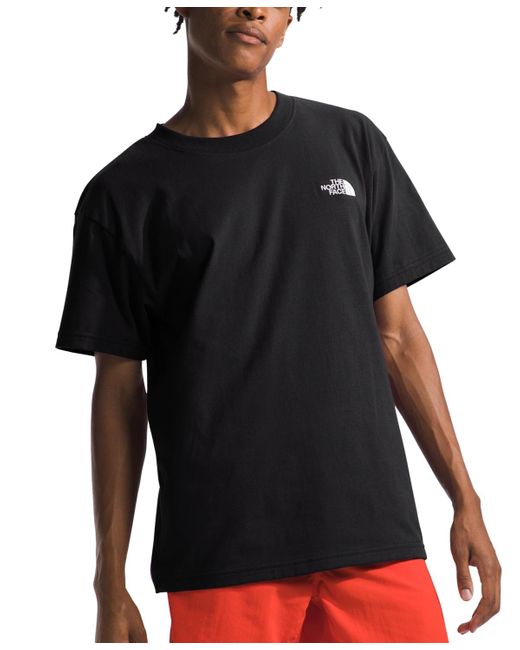 The North Face Black Evolution Relaxed Logo T-shirt for men