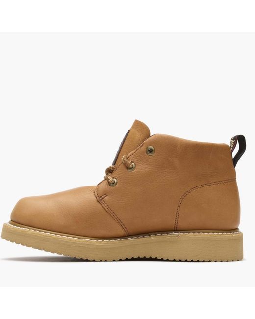 Georgia Boot Brown Wedge Chukka Work Boot