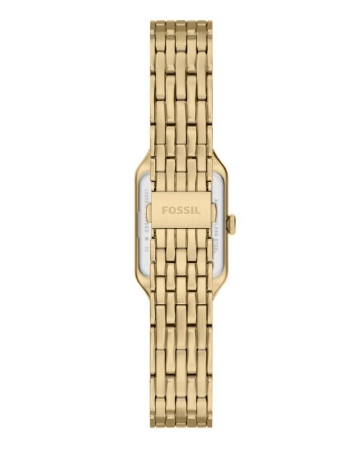 Fossil Metallic Raquel Three-hand Stainless Steel Watch