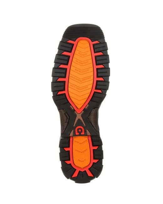 Durango Brown Maverick Xp Waterproof Western Work Boot for men