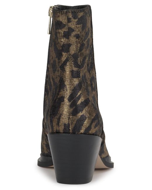Jessica Simpson Black Helvona Western Ankle Booties