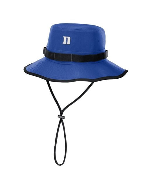 Nike Duke Blue Devils 2025 Sideline Apex Boonie Bucket Hat for men