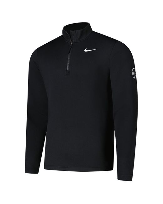 Nike Black Â Wm Phoenix Open Victory Performance Half-zip Pullover for men