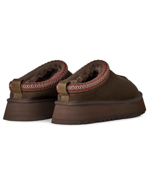 Ugg Brown Tazz Ii Platform Slippers