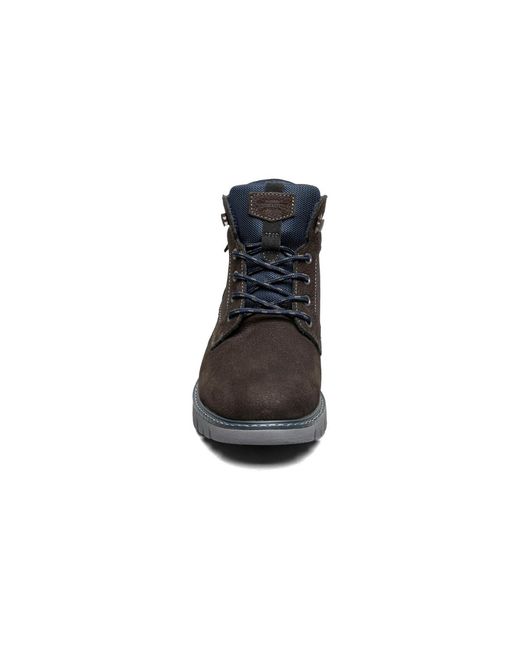 Nunn Bush Black Karnak Plain Toe Boot for men