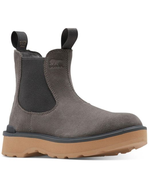 women's hi line chelsea lug sole booties
