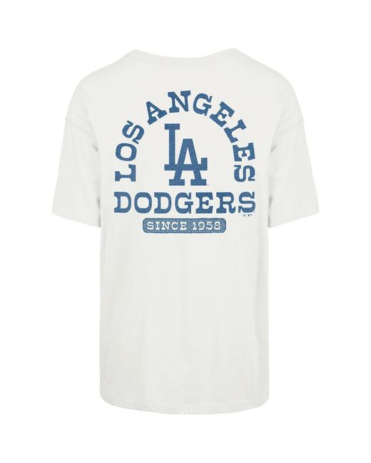 '47 White Los Angeles Dodgers Back Canyon Sadie T-shirt