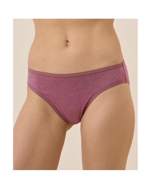 Pact Multicolor Organic Cotton Everyday Classic Fit Bikini 6-pack
