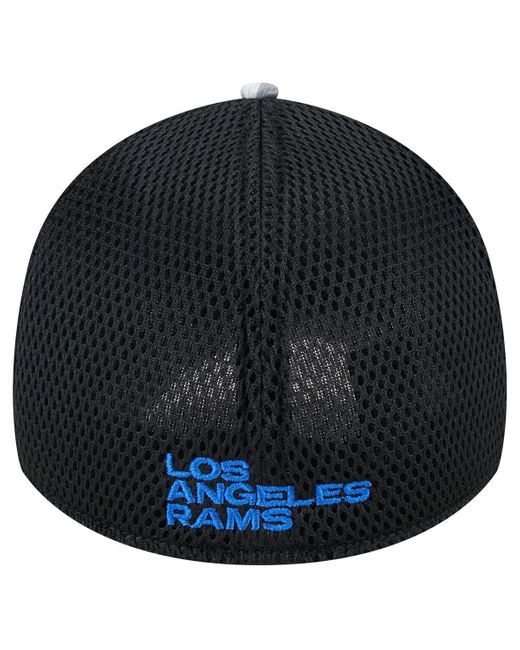 KTZ Blue Camo/black Los Angeles Rams Active 39thirty Flex Hat for men