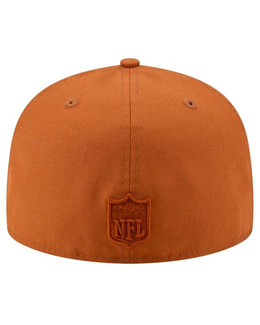 KTZ Brown Dallas Cowboys Color Pack 59fifty Fitted Hat for men