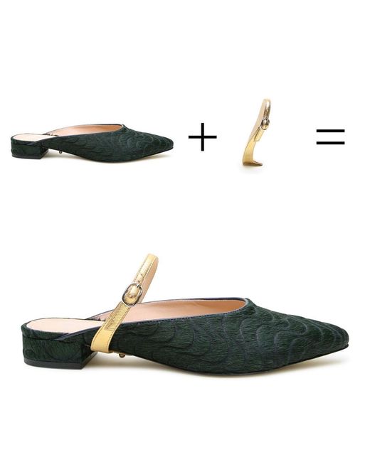 Alterre Green twiggy Customizable Point Slides