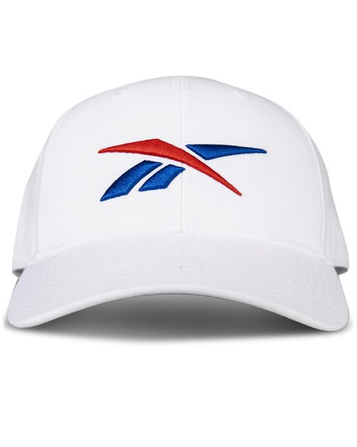 Reebok White Vector Logo Cap for men