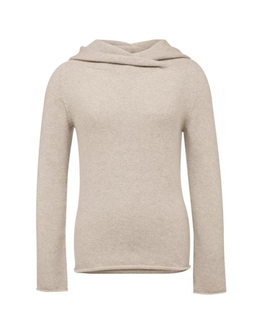 Celtic & Co. Natural Collared Slouch Sweater