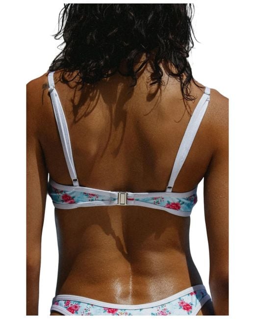 Bright Swimwear Blue Sofie Top