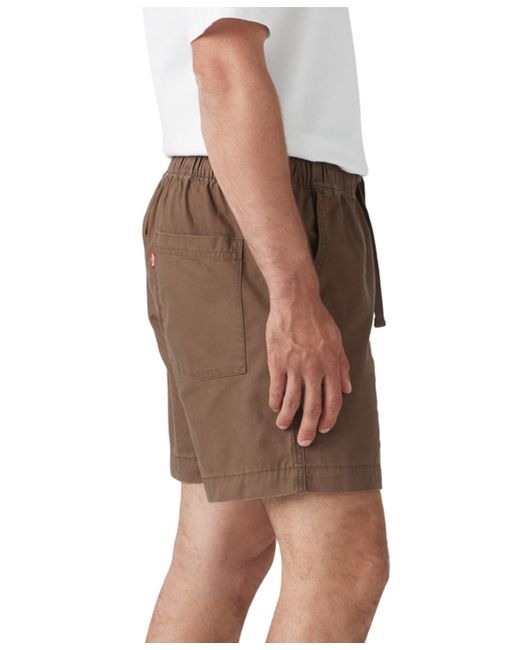 Levi's Brown Xx Chino Relaxed-fit 6" Drawstring Shorts for men