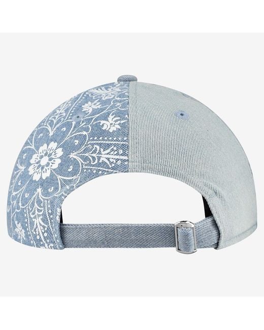 KTZ Blue Detroit Tigers Patchwork 9twenty Adjustable Hat