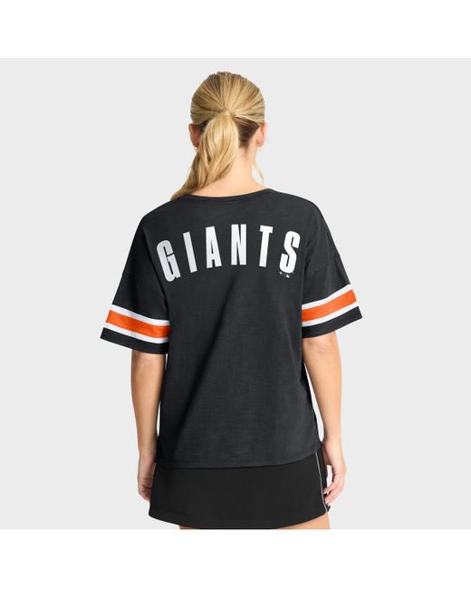 Fanatics Black San Francisco Giants Curl Route T-shirt