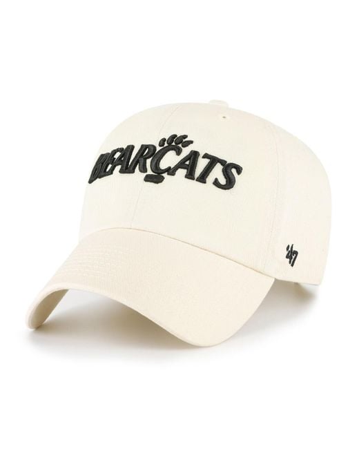 '47 Natural Cincinnati Bearcats Vault Clean Up Adjustable Hat