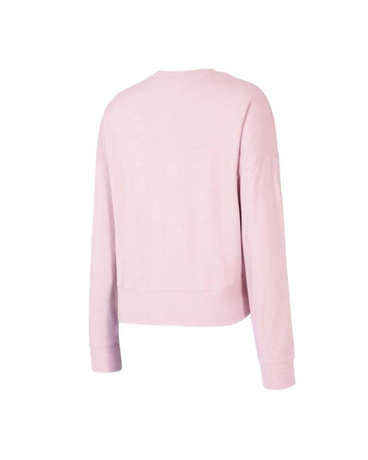 Concepts Sport Pink Detroit Red Wings Tonal Pullover Tri-blend Sweatshirt