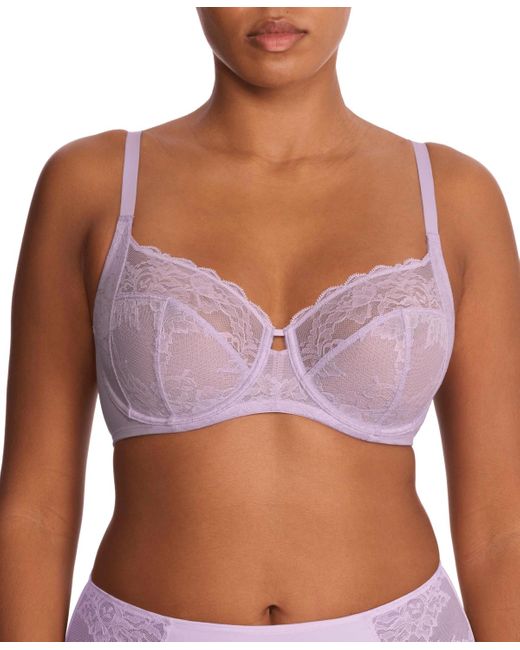 Natori Purple Statement Full Figure Underwire Bra